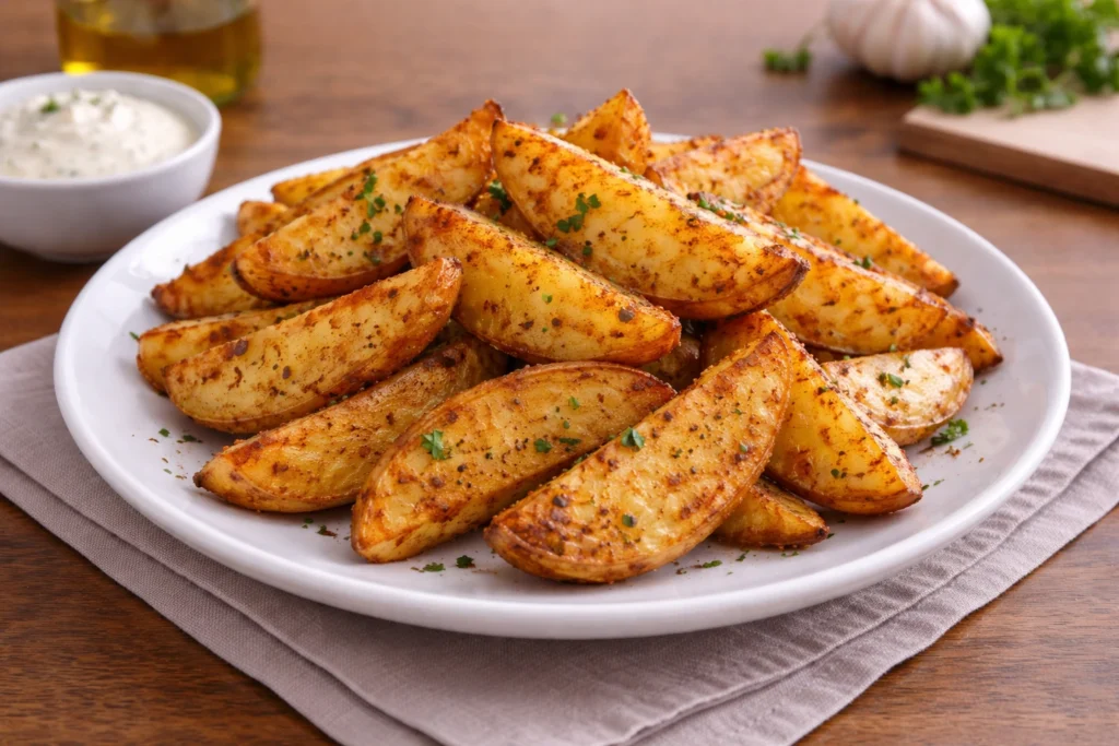 aardappels uit airfryer