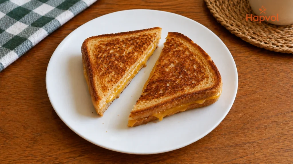 gegrilde kaassandwich airfryer
