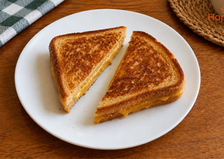 gegrilde kaassandwich airfryer